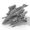 星际采矿动画车 -角色人体-角色-VR/AR模型-3D城
