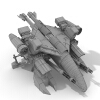 星际采矿动画车 -角色人体-角色-VR/AR模型-3D城