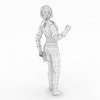 女海盗-角色人体-角色-VR/AR模型-3D城