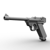 手枪-VR/AR模型-3D城
