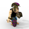 矮人战士-角色人体-角色-VR/AR模型-3D城
