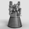 火箭发动机-科技-机器设备-VR/AR模型-3D城
