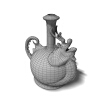 中国风瓷器-文体生活-艺术品-VR/AR模型-3D城