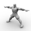 街头霸王：沙加特-角色人体-角色-VR/AR模型-3D城