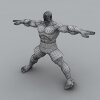 街头霸王：沙加特-角色人体-角色-VR/AR模型-3D城