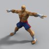 街头霸王：沙加特-角色人体-角色-VR/AR模型-3D城