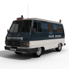 Peugeot J9 Police Old-汽车-其它-VR/AR模型-3D城