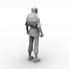 刘竹庄-角色人体-角色-VR/AR模型-3D城
