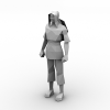 刘竹庄-角色人体-角色-VR/AR模型-3D城