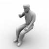 人物-角色人体-男人-VR/AR模型-3D城