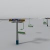 游览观光吊车-汽车-VR/AR模型-3D城