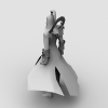 神话OL角色-角色人体-角色-VR/AR模型-3D城