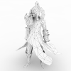神话OL角色-角色人体-角色-VR/AR模型-3D城