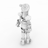 女战士-角色人体-角色-VR/AR模型-3D城