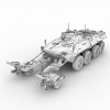 BTR-90 Trall-VR/AR模型-3D城