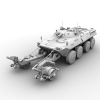 BTR-90 Trall-VR/AR模型-3D城