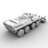 BTR-90 Trall-VR/AR模型-3D城