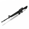 M16步枪-VR/AR模型-3D城