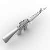 M16步枪-VR/AR模型-3D城
