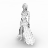 《天下2》性感女郎-角色人体-角色-VR/AR模型-3D城