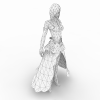 《天下2》性感女郎-角色人体-角色-VR/AR模型-3D城