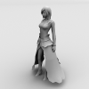 《天下2》性感女郎-角色人体-角色-VR/AR模型-3D城