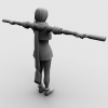 游戏角色-角色人体-角色-VR/AR模型-3D城