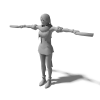 游戏角色-角色人体-角色-VR/AR模型-3D城