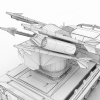 小檞树防空导弹发射车-汽车-军事汽车-VR/AR模型-3D城