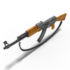 AK 47 gun-VR/AR模型-3D城