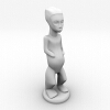 非洲装饰-文体生活-艺术品-VR/AR模型-3D城