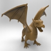 龙-艺术-3D打印模型-3D城