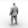 部队军人-角色人体-男人-VR/AR模型-3D城
