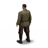 部队军人-角色人体-男人-VR/AR模型-3D城