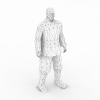 部队军人-角色人体-男人-VR/AR模型-3D城