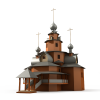 木屋-建筑-科幻-VR/AR模型-3D城