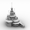 木屋-建筑-科幻-VR/AR模型-3D城