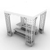 凉亭-建筑-基础设施-VR/AR模型-3D城