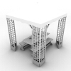 凉亭-建筑-基础设施-VR/AR模型-3D城