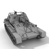 SU-76 坦克歼击车-汽车-军事汽车-VR/AR模型-3D城