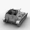 SU-76 坦克歼击车-汽车-军事汽车-VR/AR模型-3D城