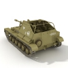 SU-76 坦克歼击车-汽车-军事汽车-VR/AR模型-3D城