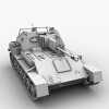 SU-76 坦克歼击车-汽车-军事汽车-VR/AR模型-3D城