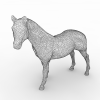 马-文体生活-艺术品-VR/AR模型-3D城