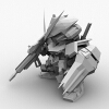 sd高达-角色人体-角色-VR/AR模型-3D城