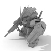 sd高达-角色人体-角色-VR/AR模型-3D城