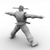 街头霸王：隆-角色人体-角色-VR/AR模型-3D城