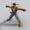 街头霸王：隆-角色人体-角色-VR/AR模型-3D城