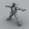 街头霸王：隆-角色人体-角色-VR/AR模型-3D城