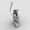 神话OL角色-角色人体-角色-VR/AR模型-3D城